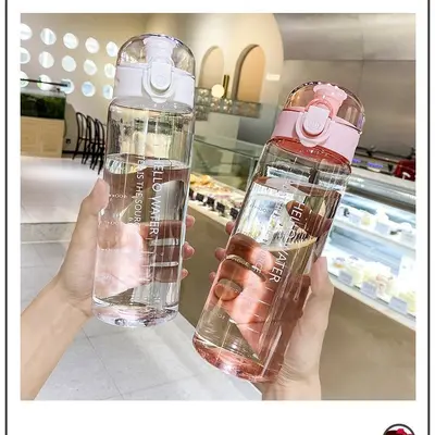 Çapraz Sınır Mat Sporcu Su Şişesi Yüksek Değerli Büyük Kapasiteli Taşınabilir Öğrenci Açık Hava Bardağı water bottle