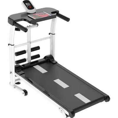 Koşu bandı ev modeli küçük kapalı katlanır basit mini sessiz mekanik yürüyüş makinesi ev fitness ekipmanları