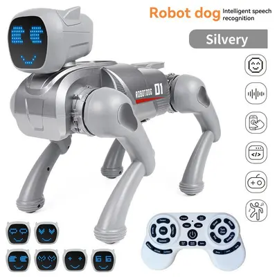 Children's AI Smart Robot Dog, Remote Control Programmable Toy - 9