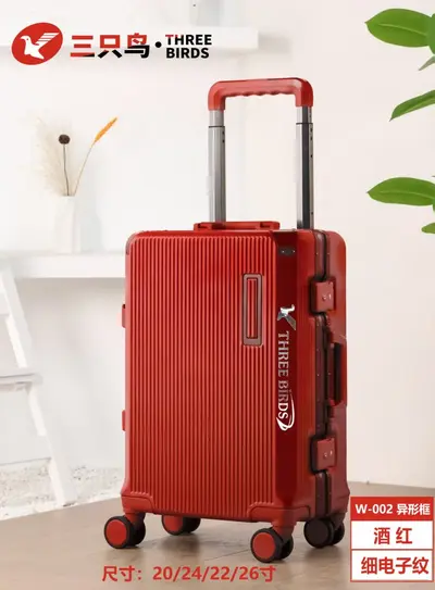 Durable 24-Inch Large-Capacity Trolley Suitcase - 9