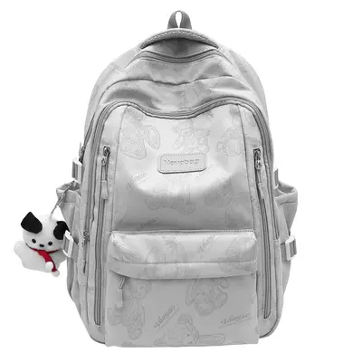 2024 New Large Capacity Stylish Backpack Daily Versatile Men and Women Backpack High School Student Campus Student Bag - 6