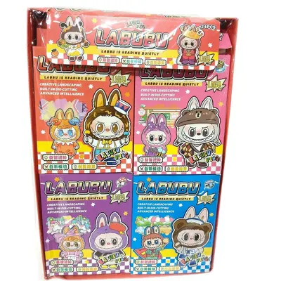 Bubu Quiet Book, DIY Sticker Book for Girls, No-Cut Toy Book
