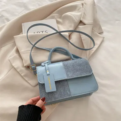 Damen-Mini-Handtasche und Schultertasche, Pendlermodell - 9