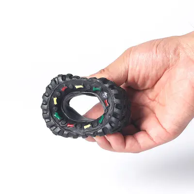 Small Rubber Vinyl Chew Toy for Dogs - 4