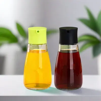 高档玻璃醋瓶醋壶家用小吃店餐桌酱油瓶醋瓶调味瓶商用麻油瓶专用