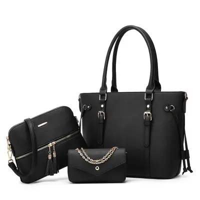 Women's Single-Shoulder Handbag, Three-Piece Set, Mother-and-Child Bag - 10