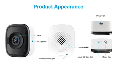 2.5K 5MP Fenster-Kamera, WiFi Dual-Band, HD Nachtsicht