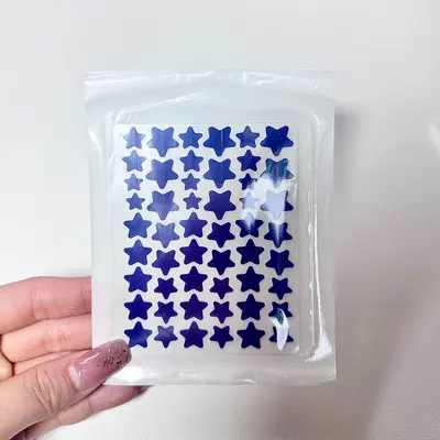 51 Colorful Star Hydrocolloid Acne Patches, Makeup-Compatible - 13