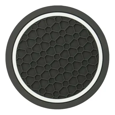 Car Cup Coaster, Honeycomb Design, Anti-Slip Soft Rubber, 7 cm - 8