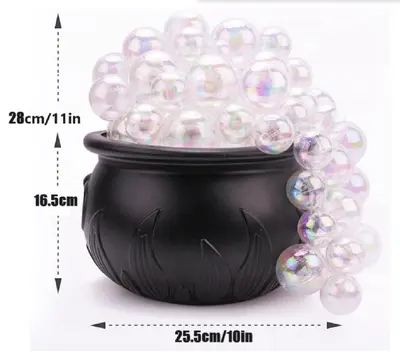Foaming Halloween Cauldron, Remote Control, 8 Modes - 7
