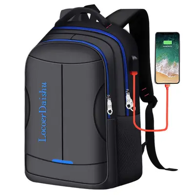 Men's Casual Laptop Backpack, Large Capacity, Lightweight Travel Bag - 8