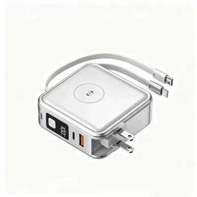Semi-Solid-State Magnetic Wireless Power Bank for Apple and Huawei - 12