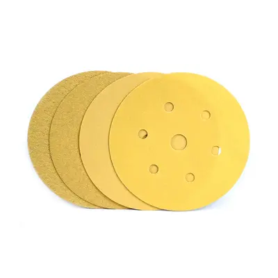 Self-Adhesive Flocked Sanding Discs for Pneumatic Grinding