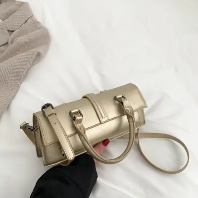 Damenhandtasche im Nischendesign, Schultertasche, edle Optik - 10