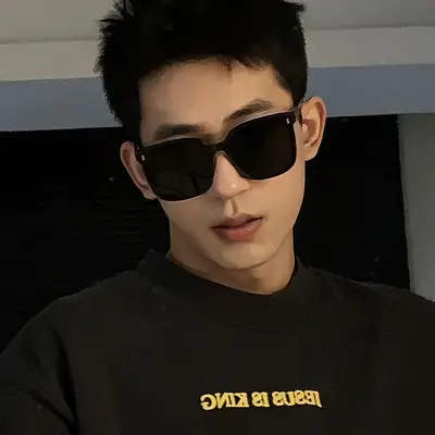 GM Men's Sunglasses for Large Faces, Slimming Fit, UV-Proof, 2025 Summer Style - 4