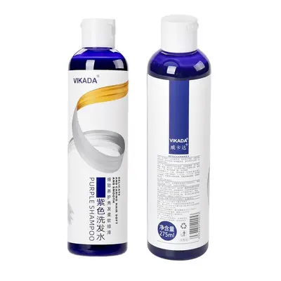 VIKADA Purple Shampoo for Post-Dye Care, Ash Grey and Silver Hair - 5