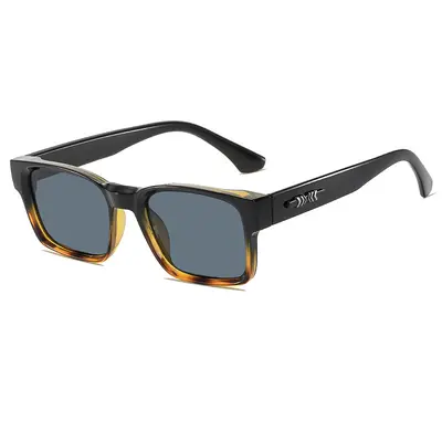 Retro Square Minimalist Unisex Sunglasses - 6