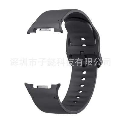 Silikonarmband für Samsung Galaxy Watch8, Klassisch mit Schnalle