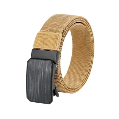 Herrengürtel aus elastischem Nylon-Gewebe mit Automatik-Schnalle, 3,8 cm - 5