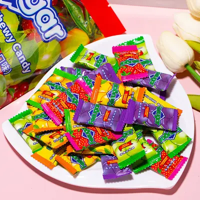 Mixed Fruit Flavored Gummy Candy, Snack Sweets - 2