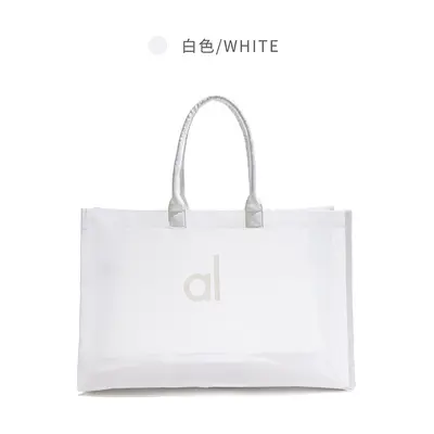 Trendige Taschen, Umhängetaschen, transparente Netztaschen für Damen, koreanische Sportduffel-Taschen, Yoga-Sporttaschen, Damentaschen, Reise-Schultaschen - 8