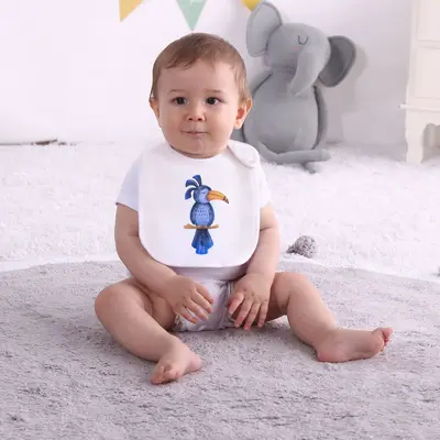 Baby-Dreieckslätzchen aus reiner Baumwolle zum Überziehen
