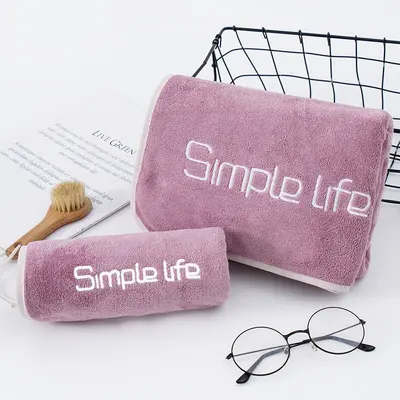 Mikrofiberli banyo havlusu seti hızlı kuruyan - 9