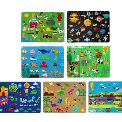 Large Magic Water Doodle Mat for Kids, 7 Colors, Educational Early Learning Toy - 6