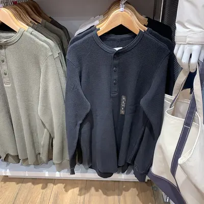 URAZ Langarm-Sweatshirt aus Waffelstrick, Modell 465496 - 7