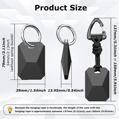 适用苹果airtag保护套赛博防丢定位器moto tag 2硅胶钥匙扣保护壳 - 3