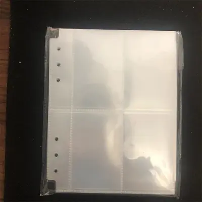 PVC-Kartenordner, 20 Fächer, A5-Postkartenbuch