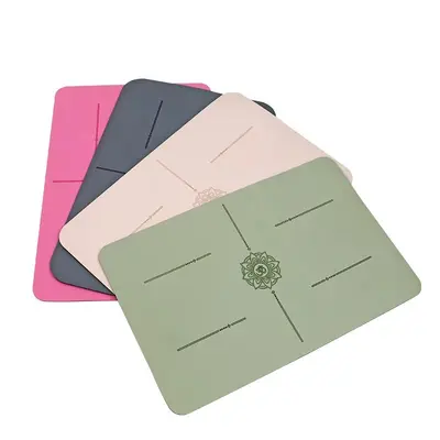 Rubber and PU Yoga Mat, Non-Slip, Thickened, for Plank and Meditation - 5