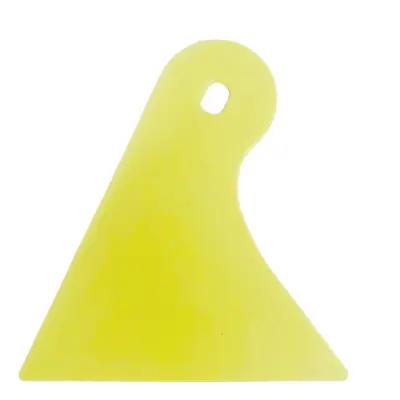 Car Window Film Scraper, Yellow, Safety Scraper for Glass and Phone Film - 6