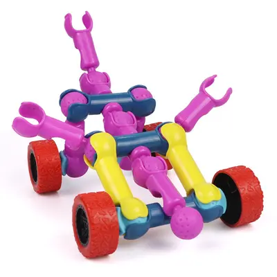 Large-Piece Children's Snap-Together Building Blocks, DIY Early Education Toy - 6
