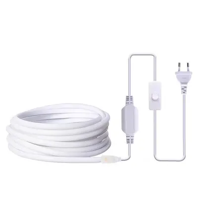 COB LED Şerit Işık Kendinden Yapışkanlı, Anahtarlı Fişli 220V