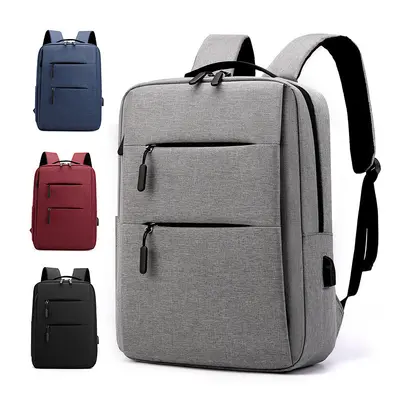 Minimalist Nylon Unisex Backpack, Business and Commuter Use