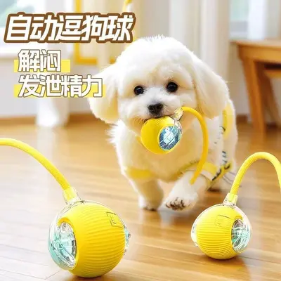Automatic Smart Obstacle-Avoiding Cat Teaser Ball