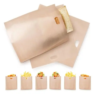 Antihaft-Teflon-Toastbeutel für Mikrowelle und Sandwiches