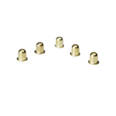 Metal Snap Buttons, Single-Head Spring Snaps, Push-Fit Rings