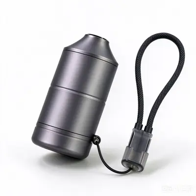 Tragbarer Mini-Turbolüfter, 160.000 U/min, USB-Aufladung - 6