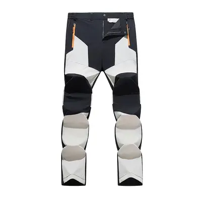 Erkek outdoor softshell dağcılık pantolonu, rüzgar ve su geçirmez, esnek - 12