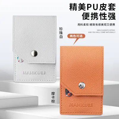 厂家不锈钢指甲刀套装 指甲剪美甲5件套指甲钳皮套批发修甲刀工具 - 3