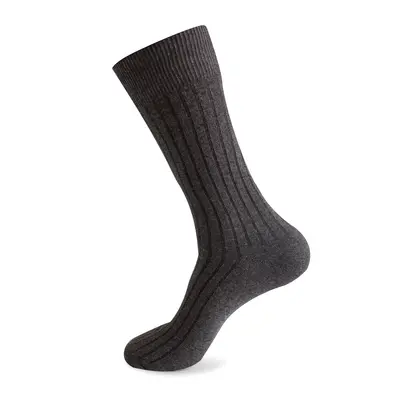 Foreign Trade Socks European and American Autumn Winter Plus Size Long Tube Socks Men's Striped Combed Cotton Double Needle Men's Socks Wholesale Manufacturer - 10