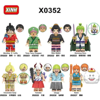 Xinhong X0352 Anime-Bausteinset im Beutel - 2
