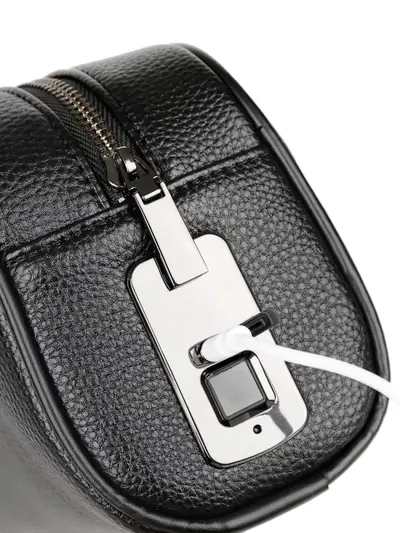 Men's Clutch Bag, Large Capacity, Fingerprint Lock, Coin Compartment - 5