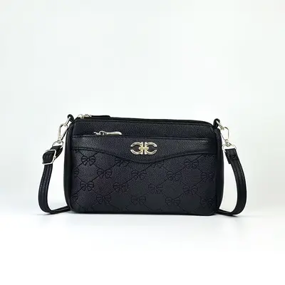 Anne çantası 2024 yeni moda küçük çanta kadın çantası basit ve çok yönlü orta yaşlı omuz çantası kayınvalide için hafif crossbody çanta
