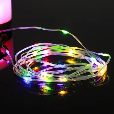 LED String Light with Star Lights and Battery Box for Festival Bouquet Decoration - 4