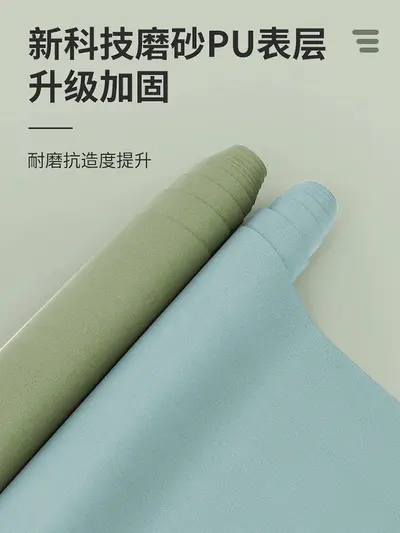 PU yoga mat, rubber, non-slip, foldable, alignment lines