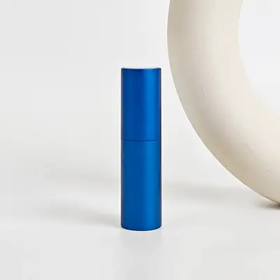 Yüksek kaliteli metal 5ml elektrokimyasal alüminyum iki bölmeli döner şişe, parfüm şişesi, sprey şişesi, 6ml ile doldurulabilir, ücretsiz logo baskısı. - 10