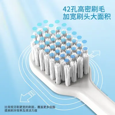 Zhigao Smart Electric Toothbrush, Soft Bristle Sonic, Adult Unisex Couple Model - 5